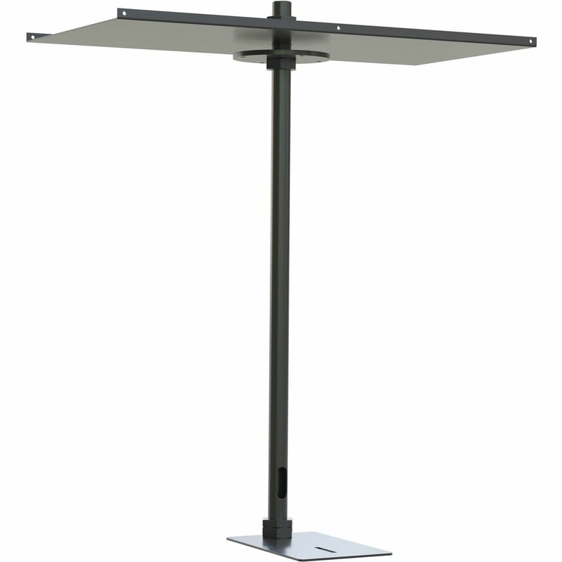 Legrand 535-2000-291 Ceiling Mount for PTZ Camera, Surveillance Camera, Video Conferencing Camera - Black - TAA Compliant - Thumbnail 1