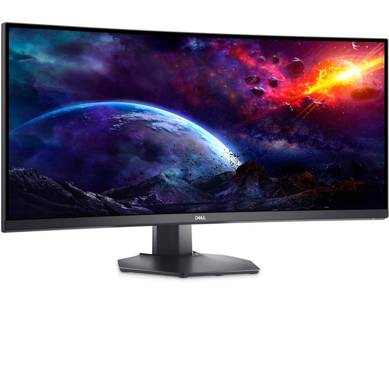 Dell S3422DWG 34" Class UW-QHD Curved Screen Gaming LCD Monitor - 21:9