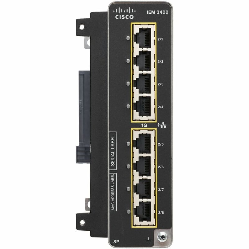 Cisco Catalyst IE-3400-8T2S Ethernet Switch - Thumbnail 3