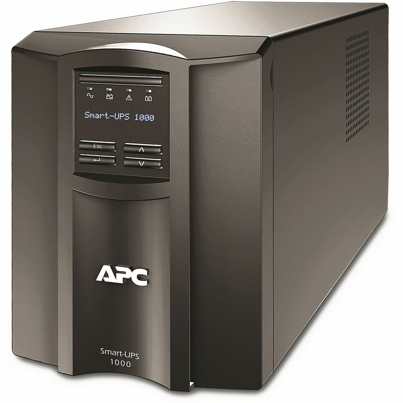 APC by Schneider Electric SMT1000CUS 1000VA Rack/Tower UPS - Thumbnail 1