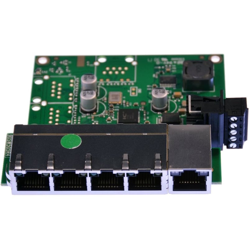 Brainboxes Industrial Embeddable 5 Port Ethernet Switch - Thumbnail 1