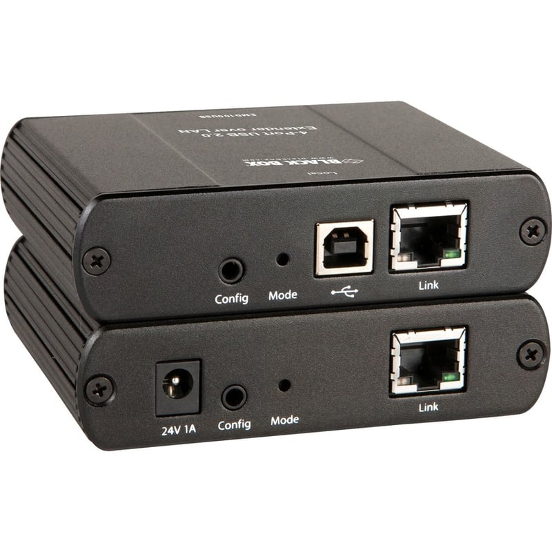 Black Box KVM-over-IP Switchable Extender Kit - LAN, 4-Port, 100m - Thumbnail 5
