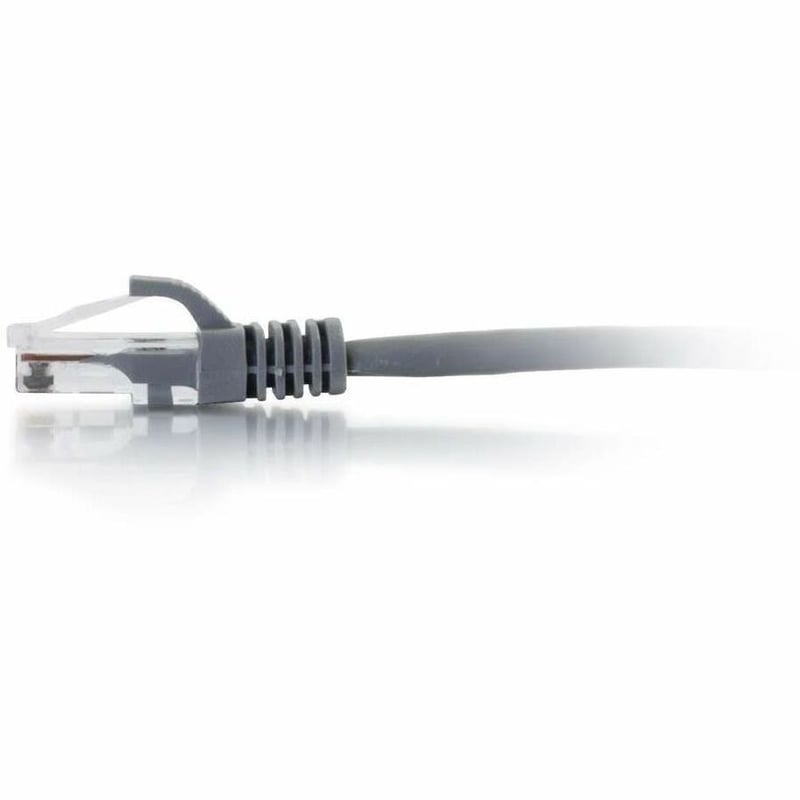 Quiktron 6ft Q-Series Cat6a Snagless (UTP) Ethernet Network Patch Cable, CM Rated - Grey - Thumbnail 5