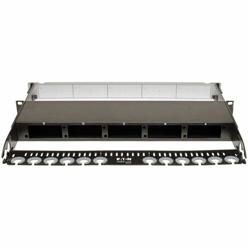 Tripp Lite by Eaton High Density Rackmount Fiber Enclosure Panel 5 Cassette 1URM - Thumbnail 2
