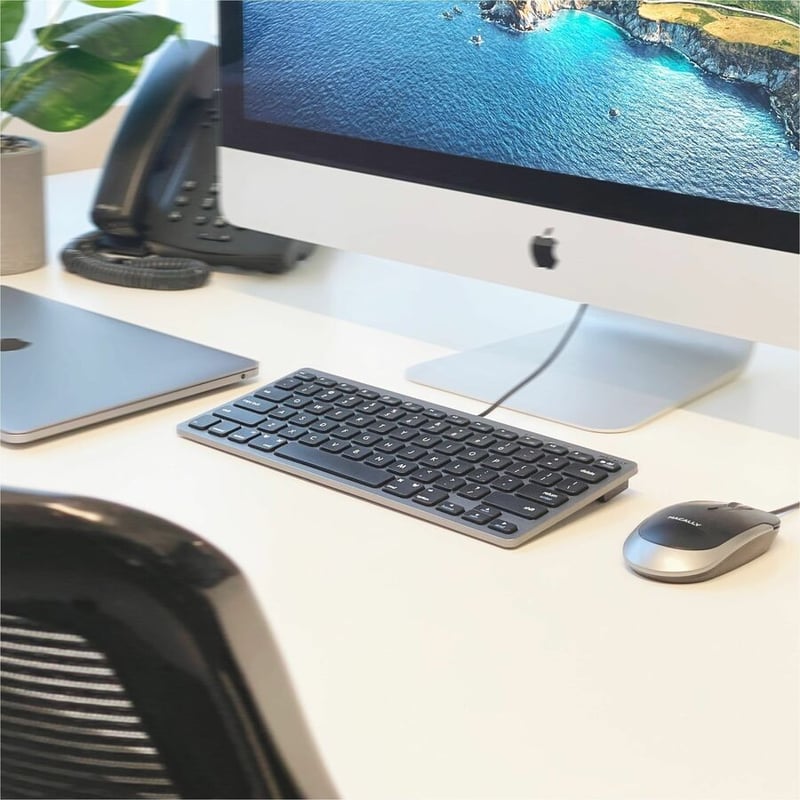 USB-C COMPACT MAC KEYBOARD SPACE GRAY SLIM TYPE-C