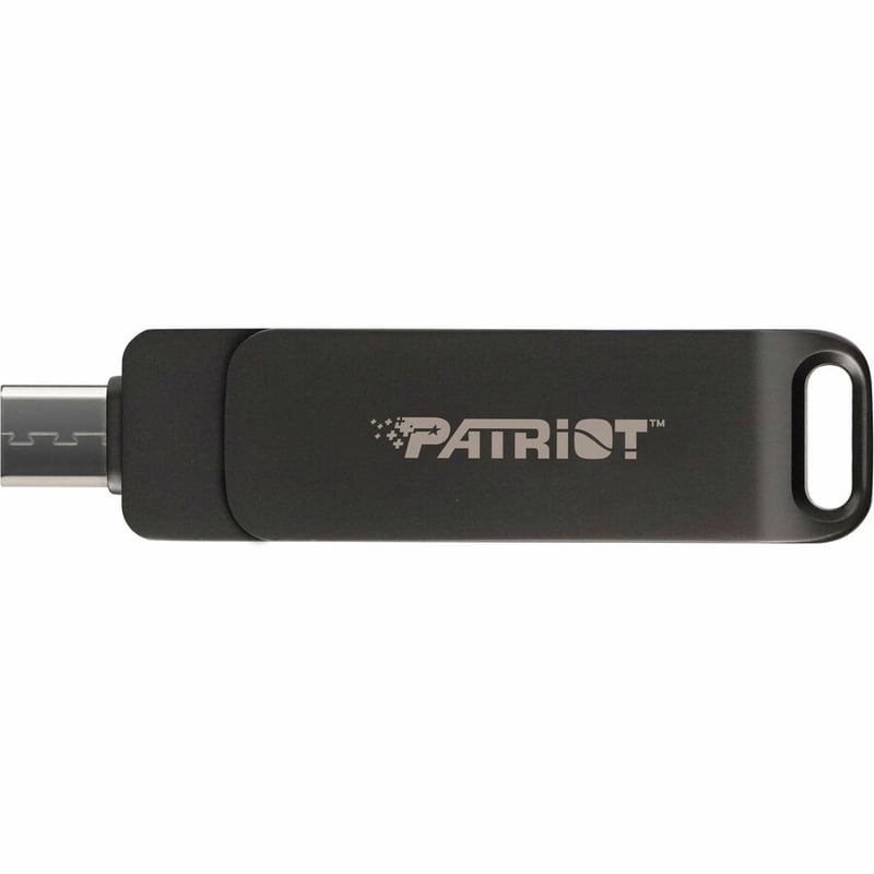 PATRIOT RAGE R550 128GB USB 3.2 GEN 1 SWING TYPE-A+C DARK SHADOW - Thumbnail 4
