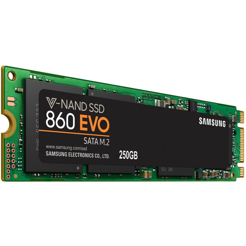 Samsung 860 EVO 250 GB Solid State Drive - M.2 2280 Internal - SATA (SATA/600) - Thumbnail 5