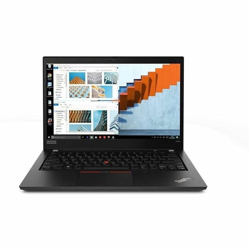 LENOVO T490 I5-8365U REFURB 16G 256SSD 14HD W11P6 CAM GR A - Thumbnail 1