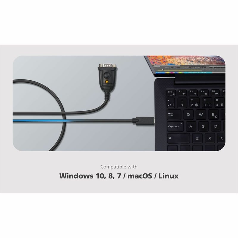 USB-C TO RS-232 ADAPTER - Thumbnail 2