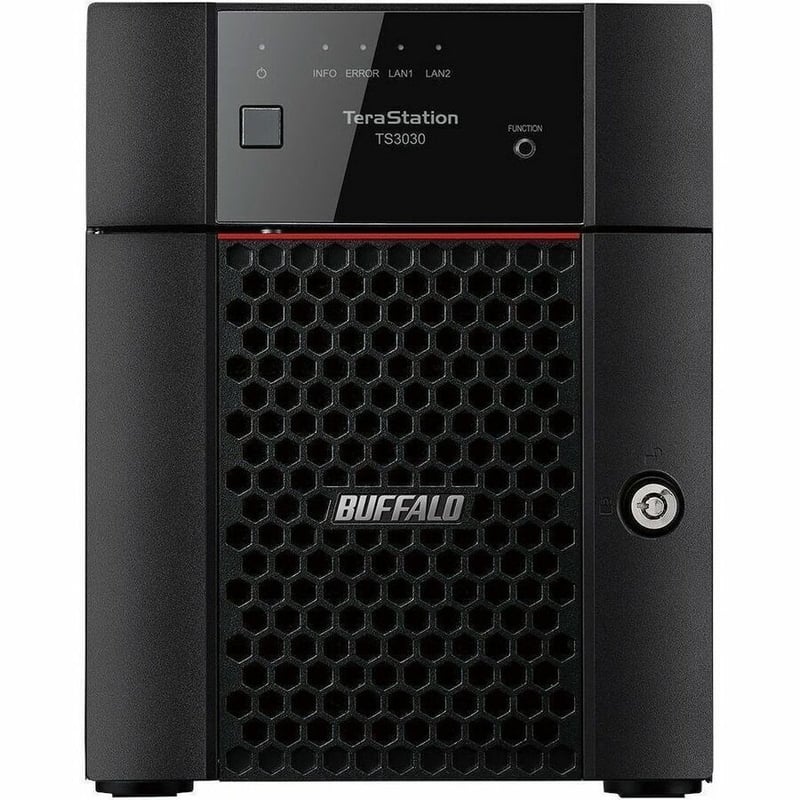 TERASTATION 3430DN 4TB 2X2TB HD NAS 2 OPEN BAYS 2.5GBE RAID ISCSI - Thumbnail 3