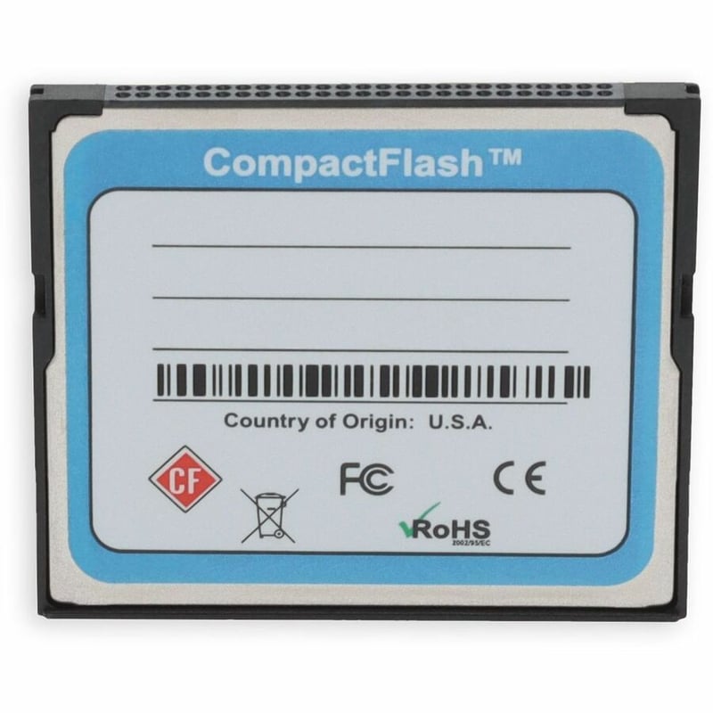 AddOn Cisco® MEM-C6K-CPTFL2GB Compatible Factory Original 2GB 68-pin Compact Flash - Thumbnail 4