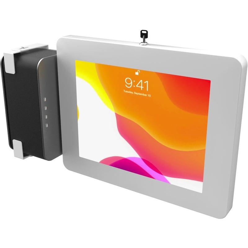 CTA Digital Magnetic Speaker Holder for PAD-PARAW and Mobile Floor Stands (White) - Thumbnail 4