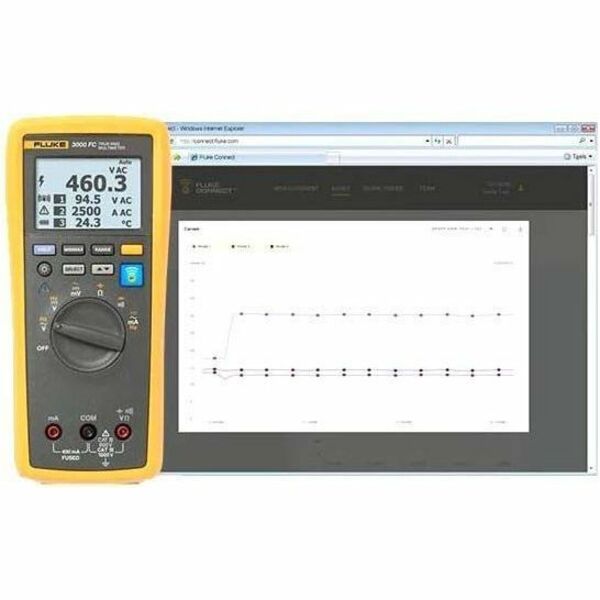 Fluke Networks FLK-A3000FC KIT Wireless Current Measurement Kit - Thumbnail 2