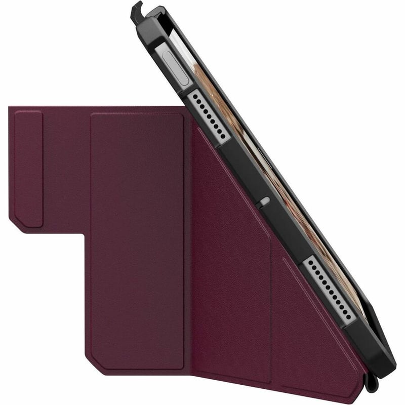 Urban Armor Gear Essential Armor Carrying Case (Folio) for 11" Apple iPad Air 11 (2024), iPad Air 11 (2025) iPad Air - Bordeaux - Thumbnail 5