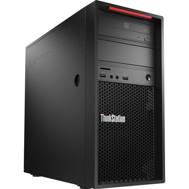 Lenovo ThinkStation P520c 30BX00J0US Workstation - 1 Xeon W-2225 - vPro Technology - 16 GB - 512 GB SSD - Tower - Thumbnail 5