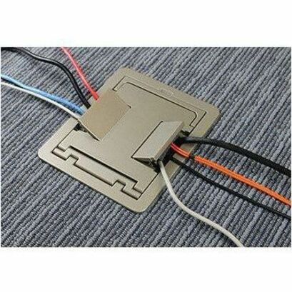 Wiremold Resource RFB Series Six Gang Floor Box - Thumbnail 3