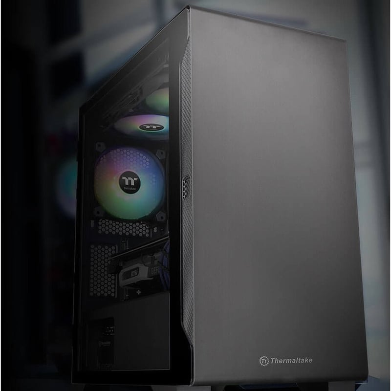 Thermaltake S100 Tempered Glass Micro Chassis - Thumbnail 4