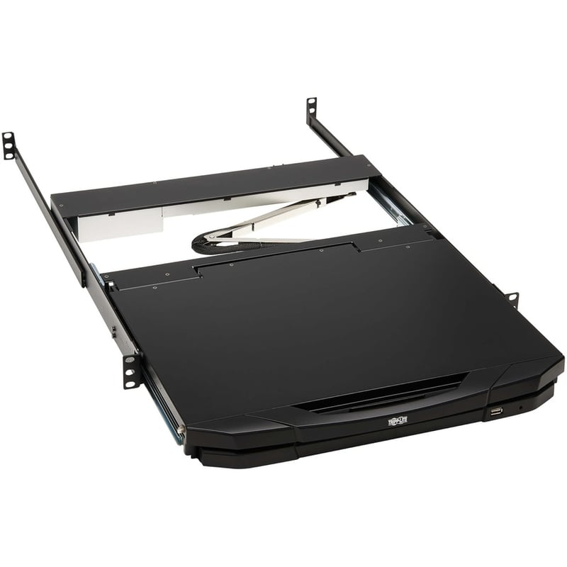 Tripp Lite by Eaton 1U Rack-Mount Short-Depth HDMI KVM Console KVM Switch with 18.5 in. LCD - Thumbnail 4