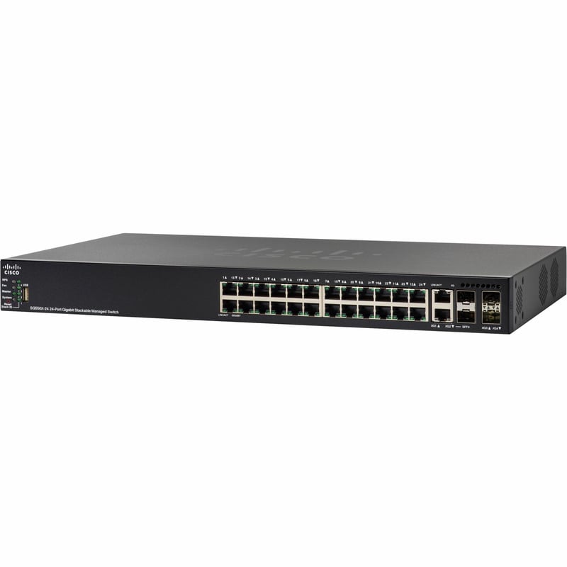 Cisco SG550X-24 Layer 3 Switch - Thumbnail 1