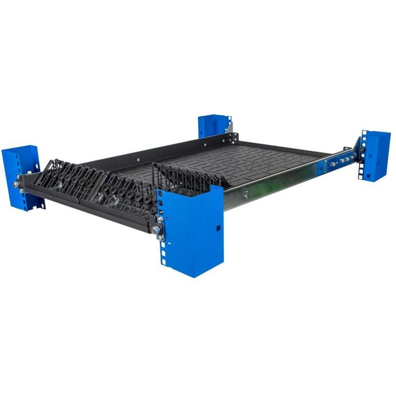 Rack Solutions 8-Unit V2 Phone/Tablet Bracket Set 2-Pack for Modular Shelf - Thumbnail 2