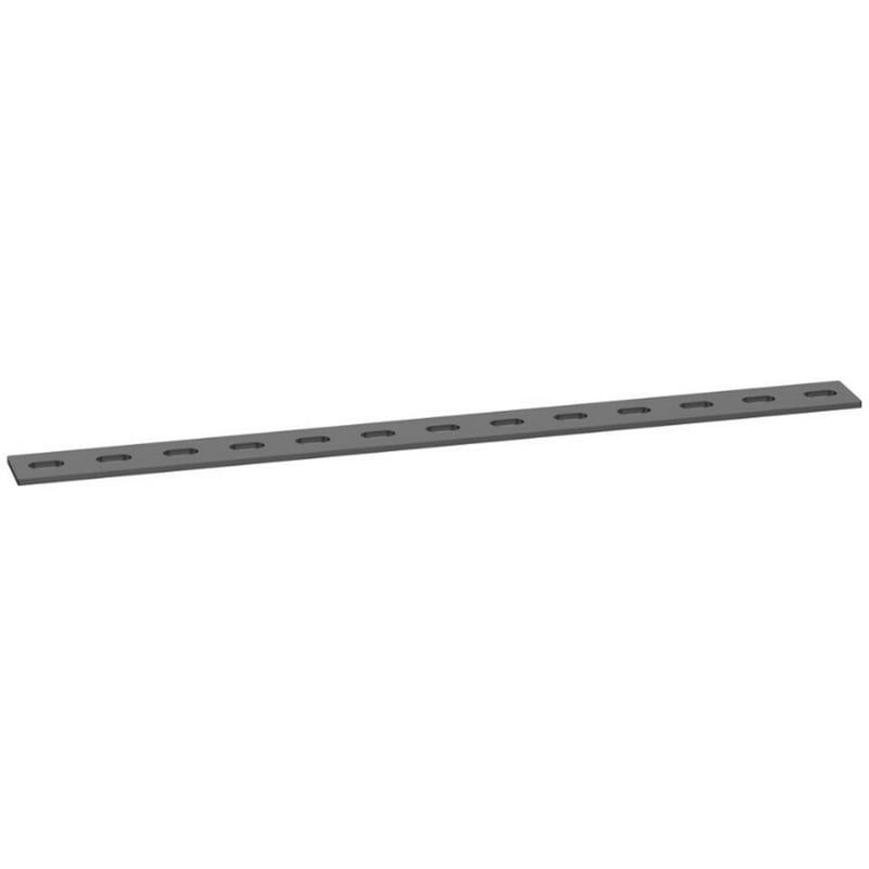 Panduit Wire Basket Flat Expansion Splice Bar, Black - Thumbnail 3