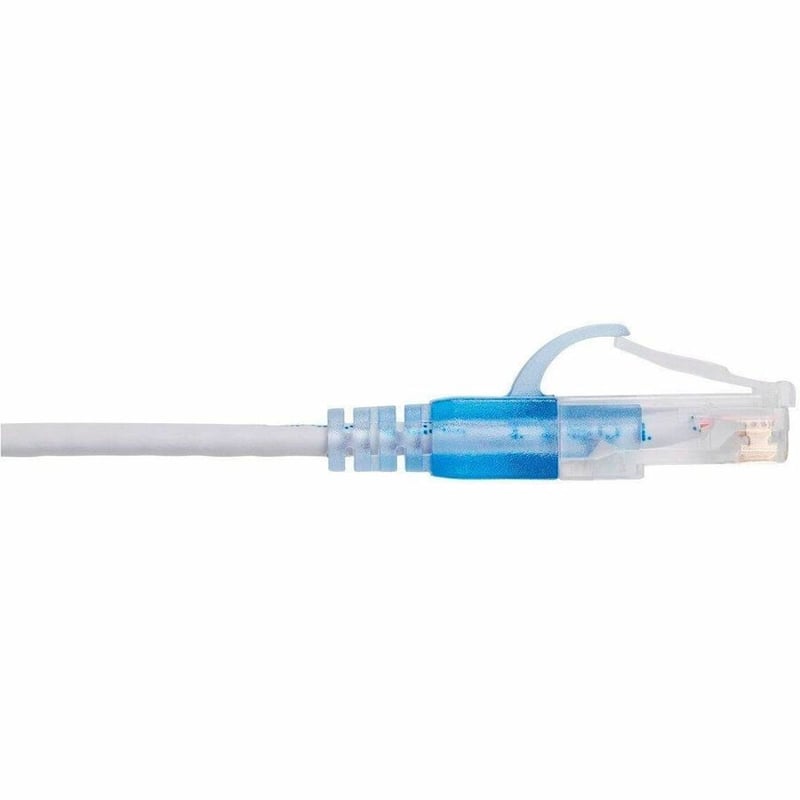 MONOPRICE CAT6A 25FT WHITE 10-PK PATCH CABLE_ UTP_ 30AWG_ 10G_ PURE BARE COPPER_ - Thumbnail 4