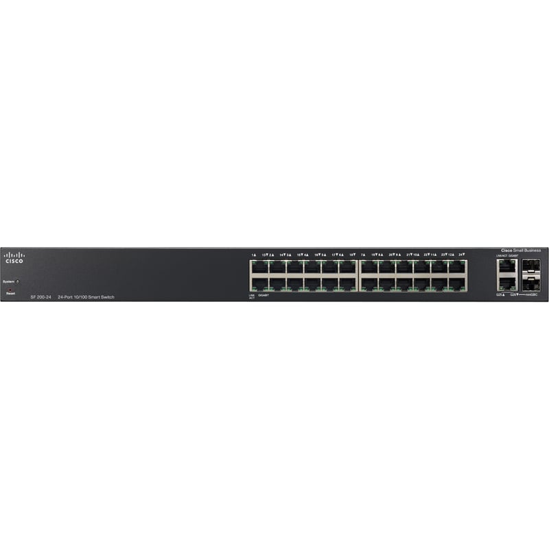 Cisco SF200-24 Smart Switch - Thumbnail 1