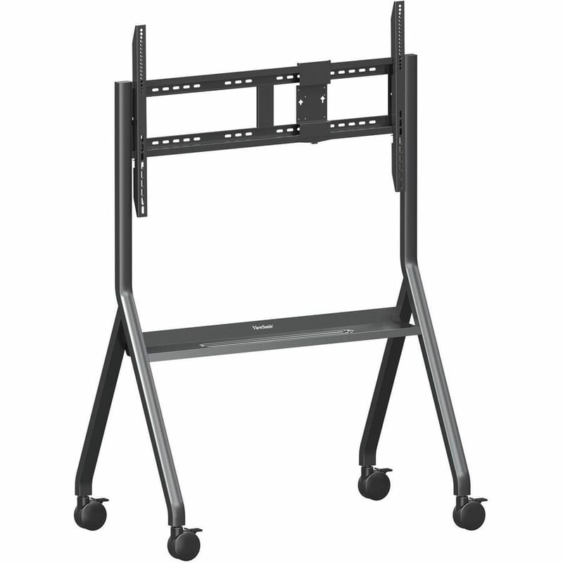 ViewSonic VB-STND-009 Slim Mobile Cart, Compatible with Displays up to 105" and 265 lbs. Max - Thumbnail 3