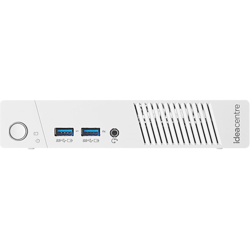 Lenovo IdeaCentre 200-01 90FA001KUS Desktop Computer - Intel Celeron 3205U - 2 GB - 32 GB SSD - Slim PC - Thumbnail 1