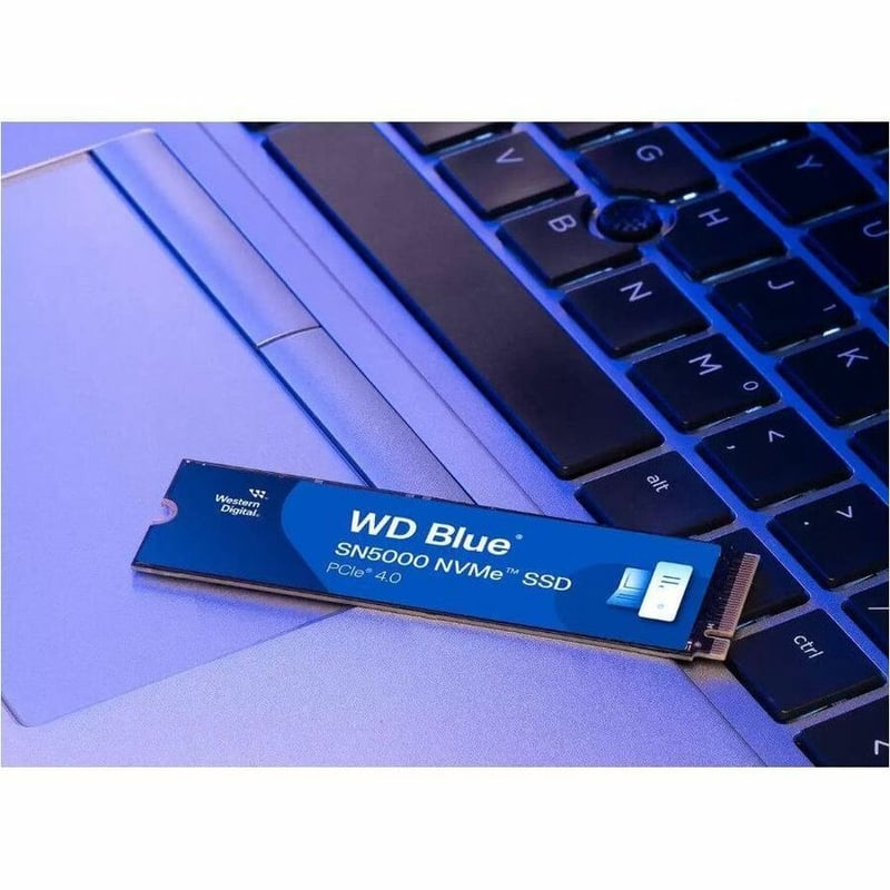 WD Blue SN5000 WDS100T4B0E-00CNZ0 1 TB Solid State Drive - M.2 2280 Internal - PCI Express NVMe (PCI Express NVMe 4.0 x4) - Thumbnail 5