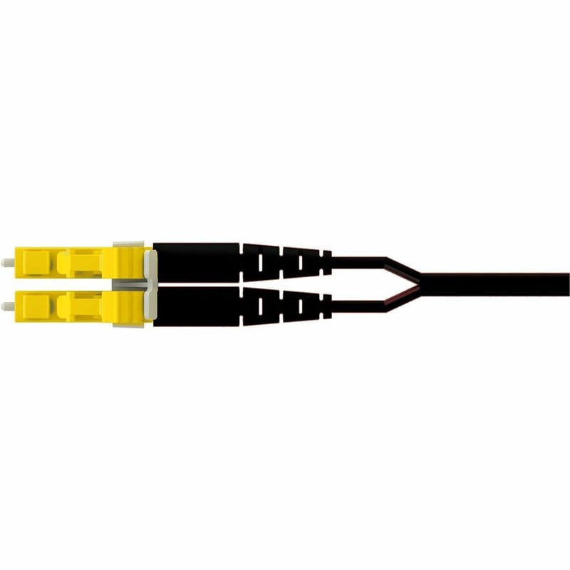 Panduit OS2 2f 1.6mm PC OFNP LC Key D / LC Key D Std Polarity Std IL YL Jacket 4m - Thumbnail 2