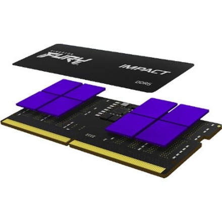Kingston FURY Impact 16GB DDR5 SDRAM Memory Module - Thumbnail 2