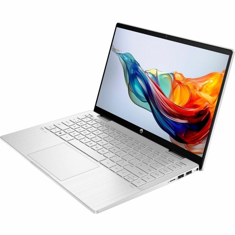 HP Pavilion x360 14-ek2000 14-ek2087nr 14" Touchscreen Convertible 2 in 1 Notebook - Full HD - Intel Core 7 150U - 16 GB - 256 GB SSD - Natural Silver - Thumbnail 3