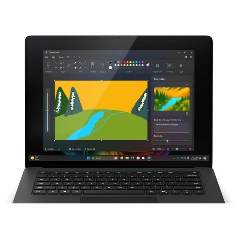 SURFACE LAPTOP 7 15IN INTEL CU7/16/512 WSCR WIN11 BLACK