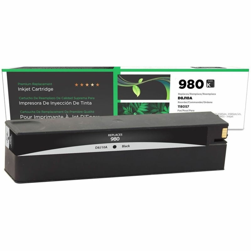 Clover Imaging Remanufactured Black Ink Cartridge for HP 980 (D8J10A) - Thumbnail 1