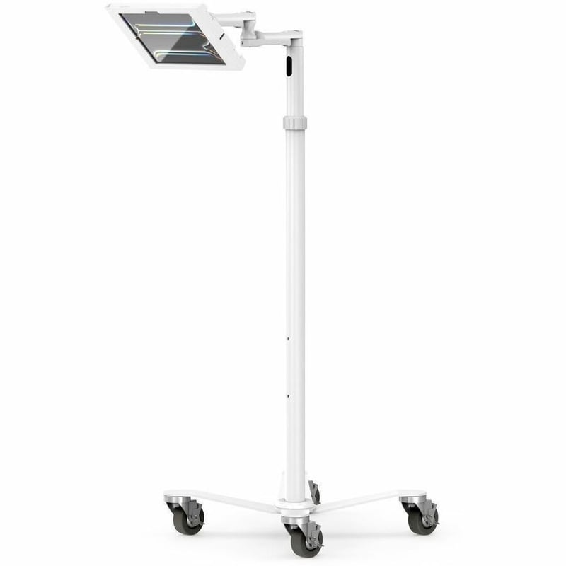 IPAD PRO M4 11IN (2024), APEX ENCLOSURE ROLLING CART - RISE FREEDOM EXTENDED WHI - Thumbnail 2