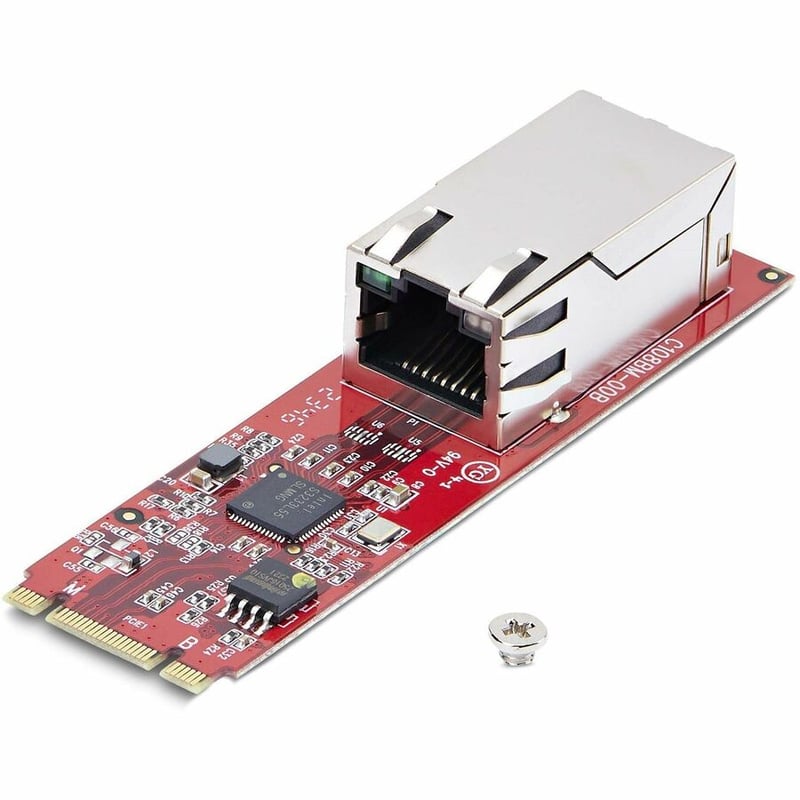 StarTech.com 1-Port 2.5GbE M.2 2280 Network Card, NBASE-T PCIe Ethernet Card, Intel I225-V, Multi-Gigabit NIC, Desktop LAN Card, Win/Linux - Thumbnail 5