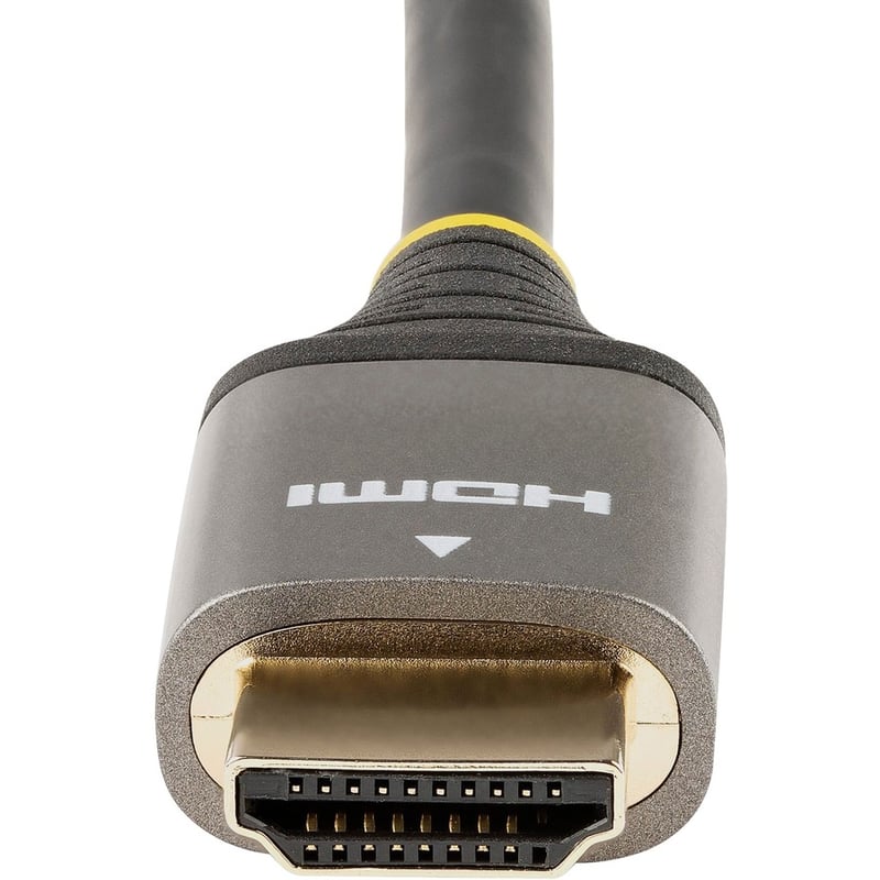 StarTech.com 10ft 3m Premium Certified HDMI 2.0 Cable, High Speed Ultra HD 4K 60Hz HDMI Cable with Ethernet, HDR10, UHD HDMI Monitor Cord - Thumbnail 5