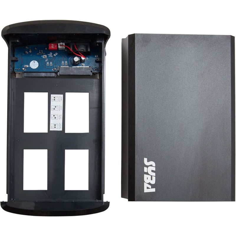 SYBA Multimedia USB 3.0 Dual 3.5" SATA Drive RAID Enclosure - Thumbnail 2
