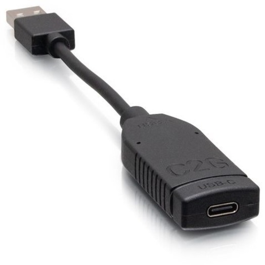 C2G USB C to USB A Dongle Adapter Converter - M/F - Thumbnail 2