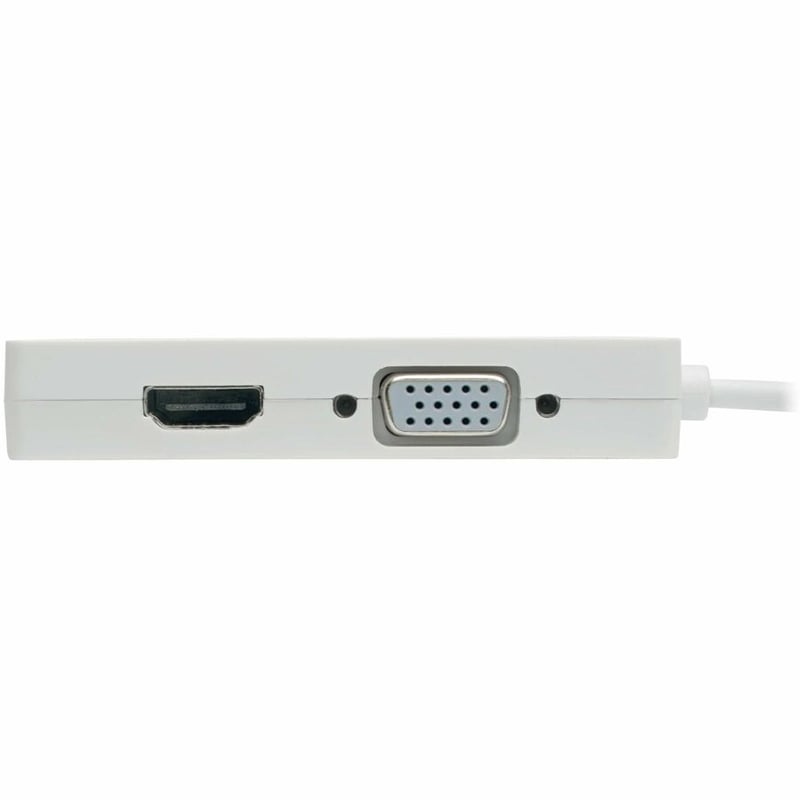 USB C MULTIPORT ADAPTER M/3XF 4K HDMI 1080P VGA + DVI PORTS WHITE - Thumbnail 4