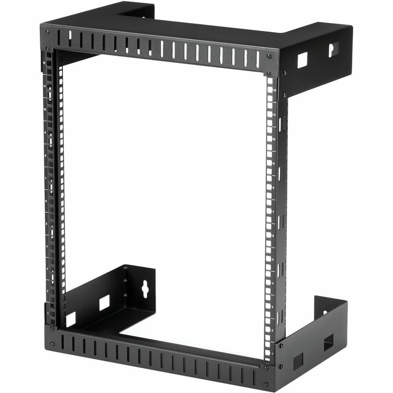 StarTech.com 2-Post 12U Heavy-Duty Wall-Mount Network Rack, 19" Open Frame Server Rack for Computer Equipment, Wall Mount Data Rack~ - Thumbnail 1