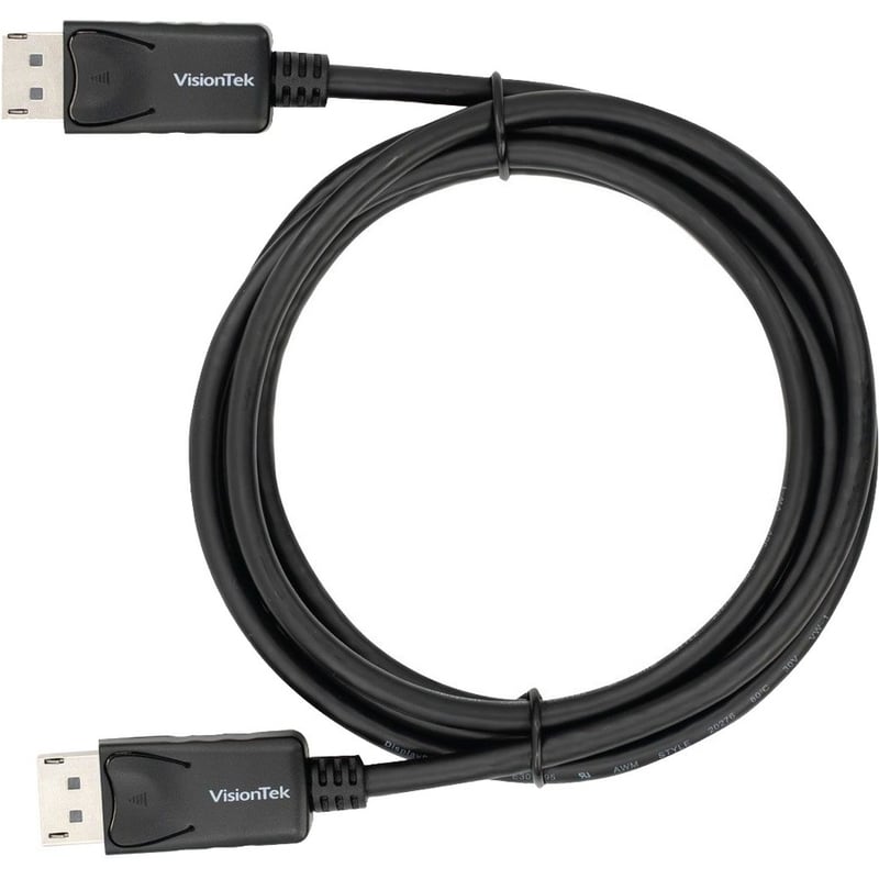 VisionTek DisplayPort to DisplayPort 2M Cable (M/M) - Thumbnail 3