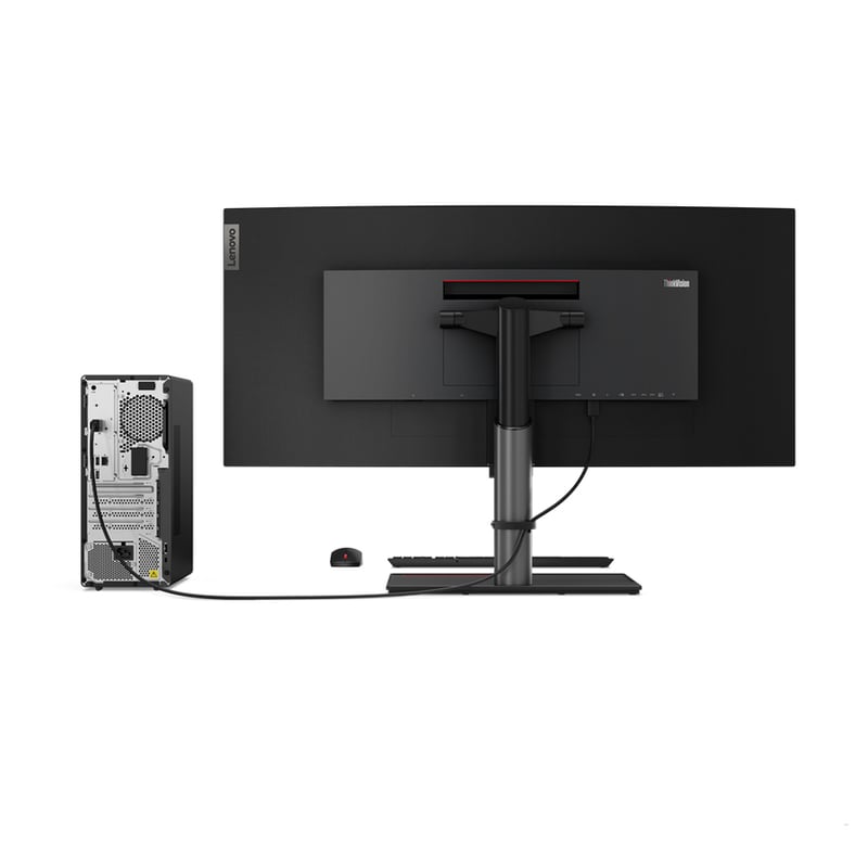 Lenovo ThinkCentre M80t Gen 3 11TE000QUS Desktop Computer - Intel Core i5 12th Gen i5-12500 - vPro Technology - 16 GB - 1 TB SSD - Tower - Black - Thumbnail 4