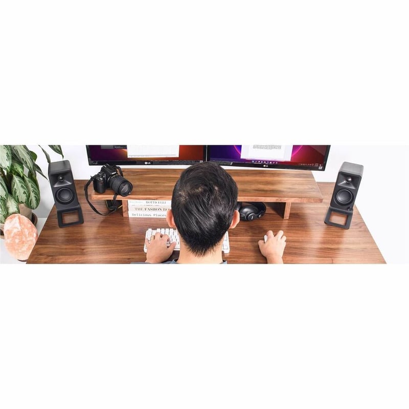 Kanto ORA Bluetooth Speaker System - 50 W RMS - Matte White - Thumbnail 3