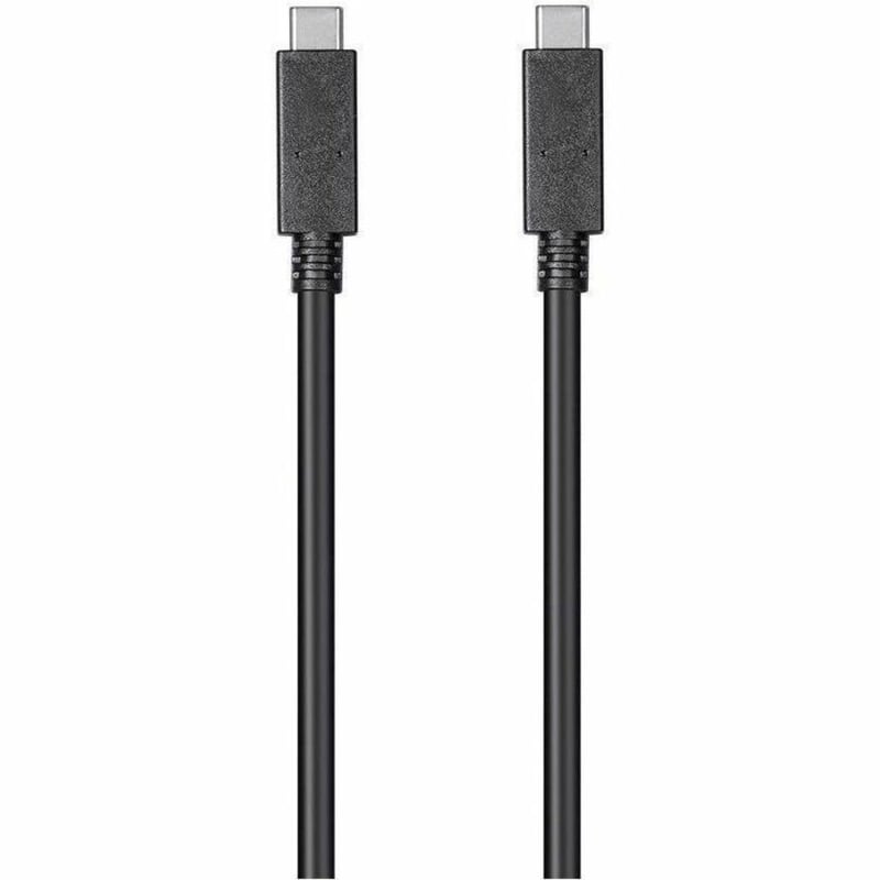 MONOPRICE ESSENTIALS USB TYPE C TO TYPE C 3.1 GEN 1 CABLE-5GBPS_ 3A_ 30AWG_ BLAC - Thumbnail 2