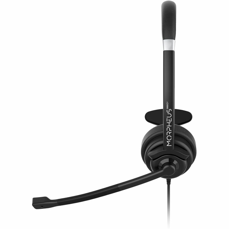MORPHEUS 360 CONNECT USB MONO HEADSET WITH MICROPHONE-NOISE CANCELLING BOOM MICR - Thumbnail 5