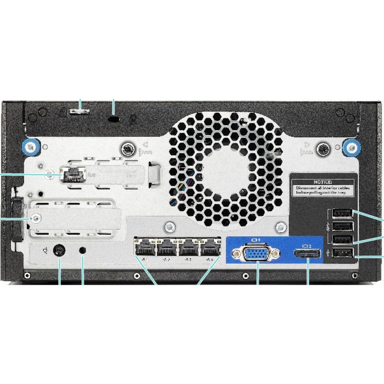 HPE MICROSERVER GEN10 PLUS V2 ULTRA MICRO TOWER SERVER 1 X INTEL - Thumbnail 3