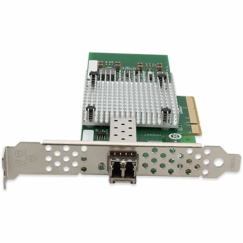 AddOn QLogic QLE3240-SR-CK Comparable 10Gbs Single SFP+ Port 300m Network Interface Card with 10GBase-SR SFP+ Transceiver