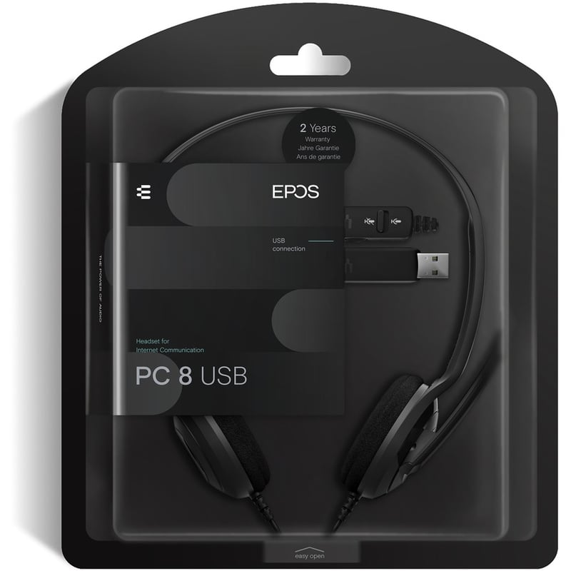 EPOS PC 8 USB Headset - Thumbnail 3